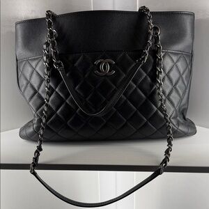 CHANEL Black Urban Companion Tote